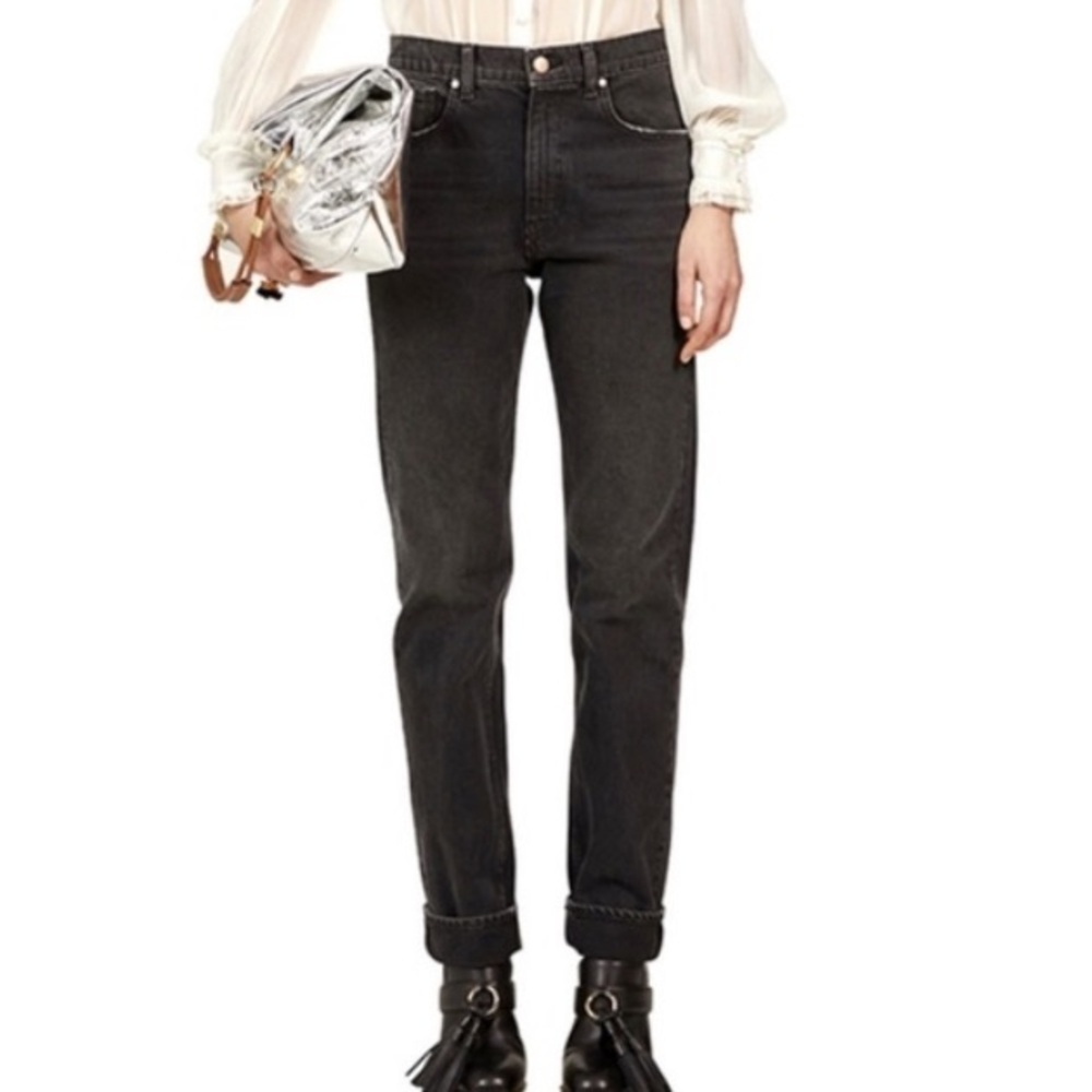 Ulla Johnson Dark Wash Agnes Jeans